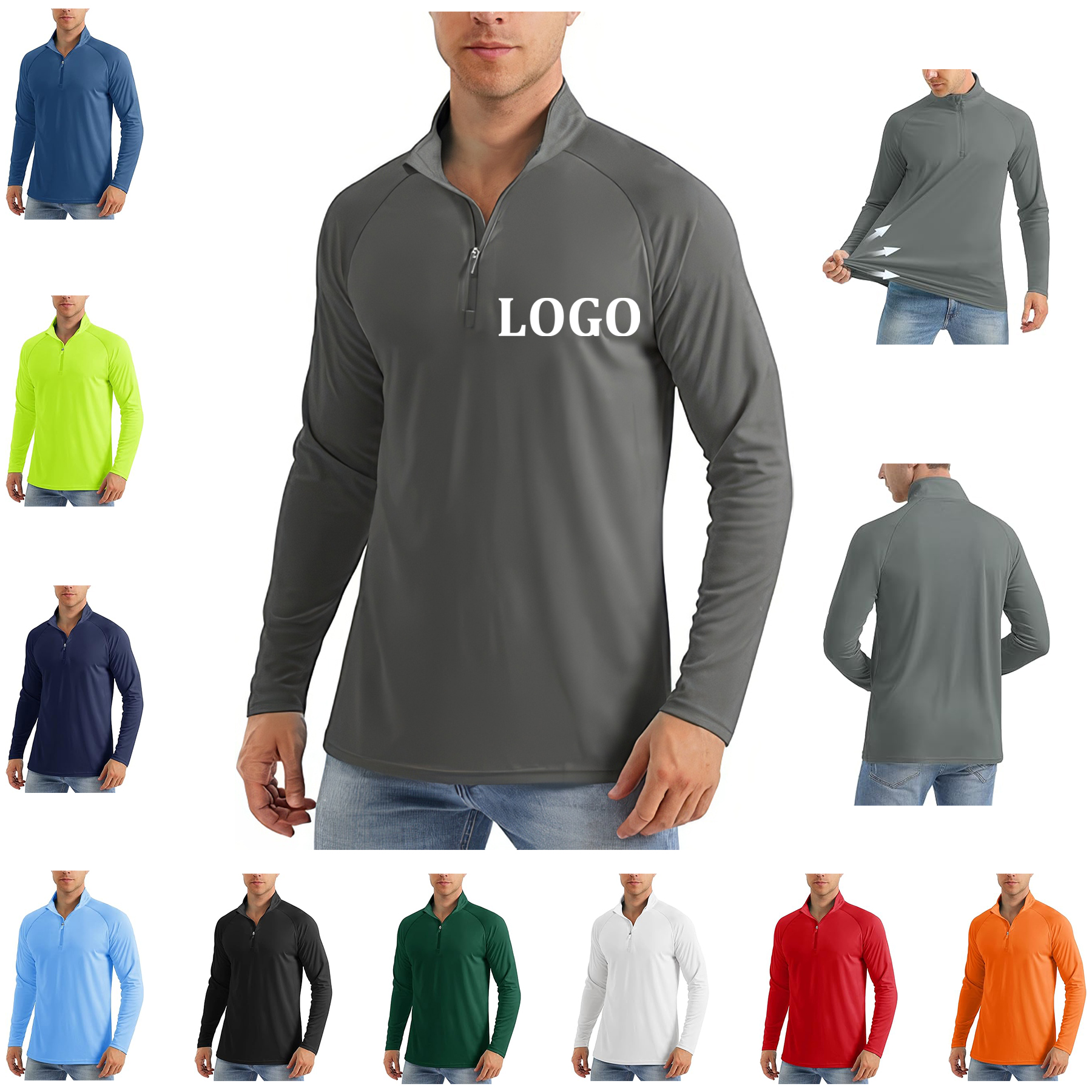 Men's Long Sleeve Sun Shirts 11