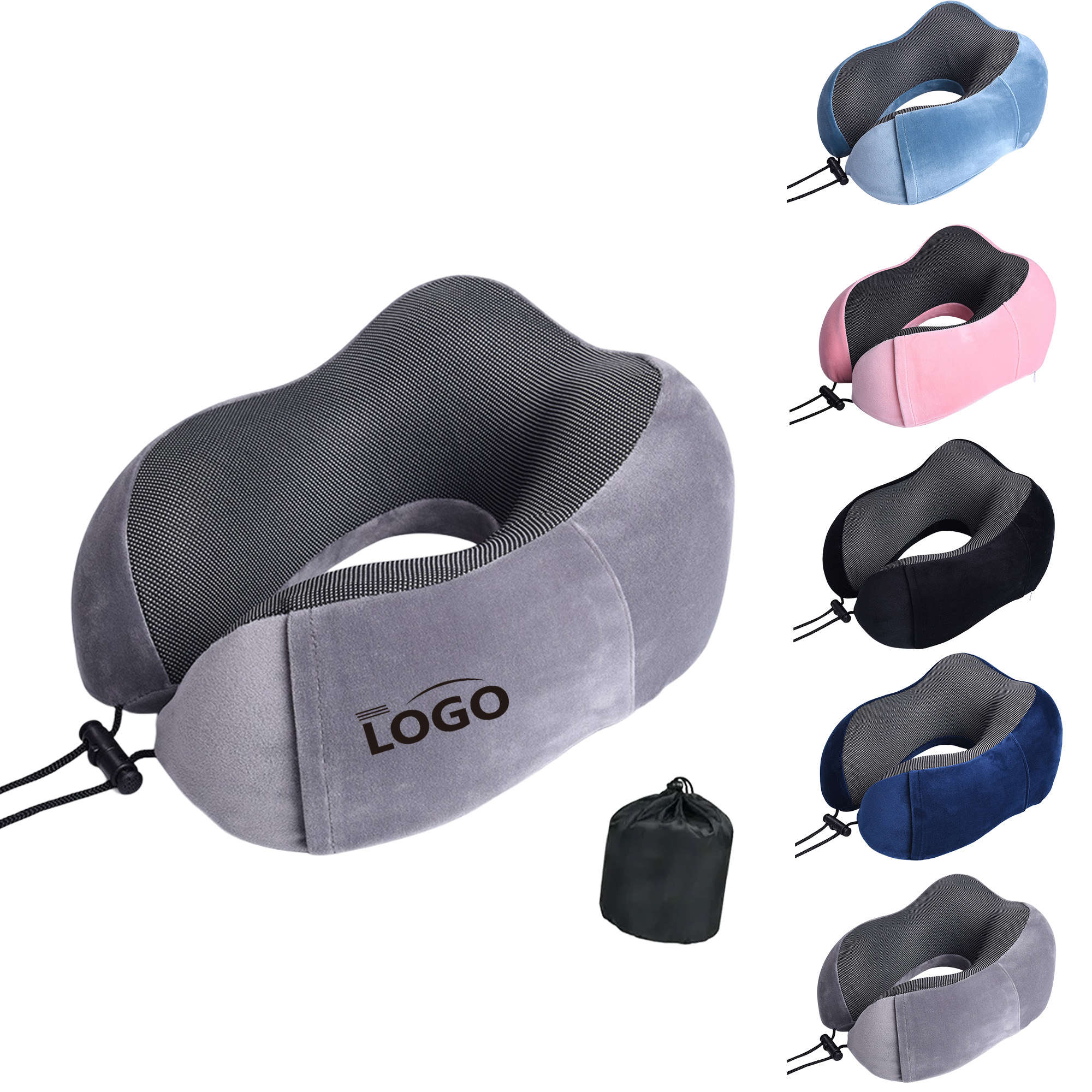 Travel U - Shaped Neck Pillow With Carry Bag 9