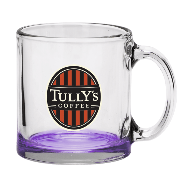 Red Eye 13 oz Libbey Clear Glass Coffee Mug 66