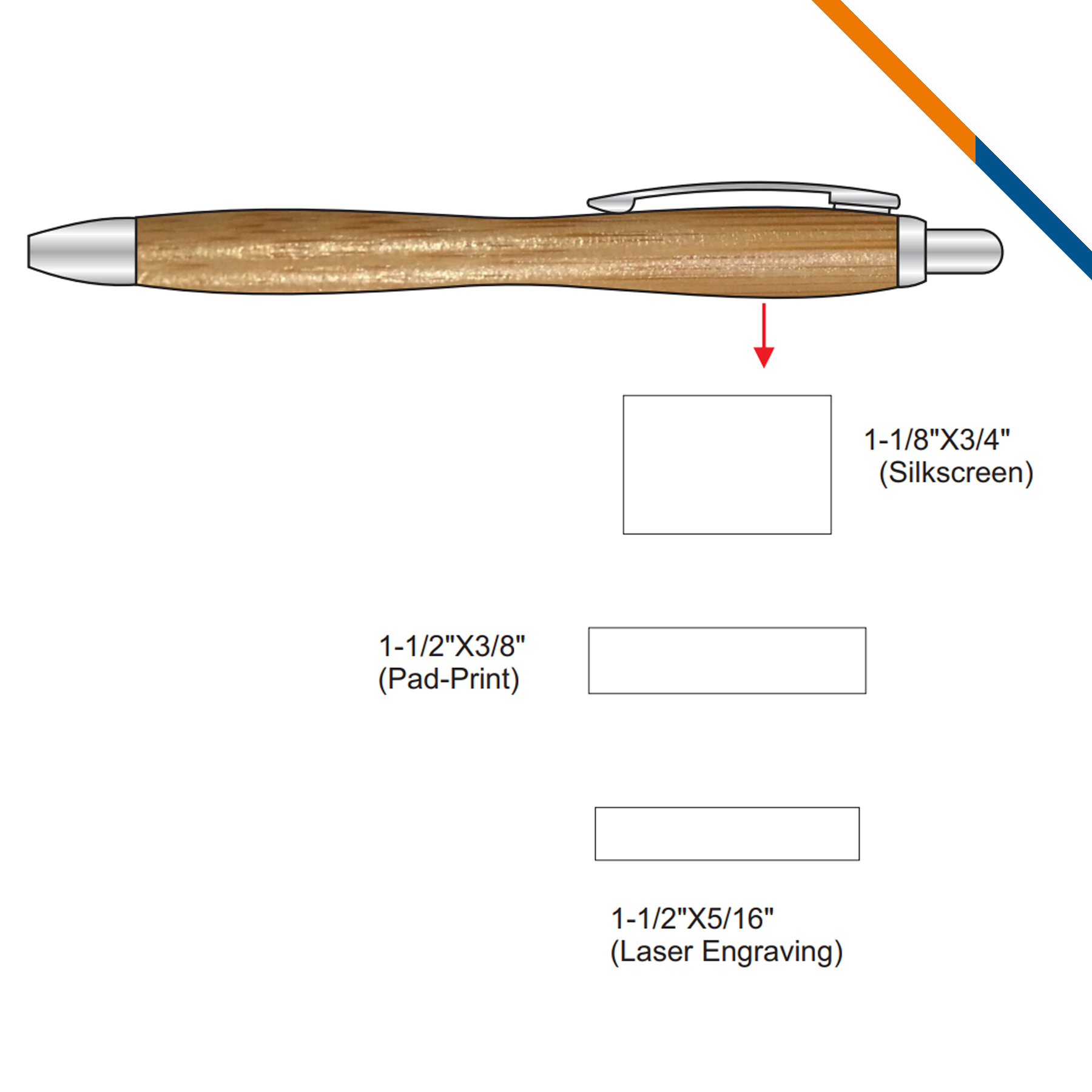 Pageon Bamboo Pen 2
