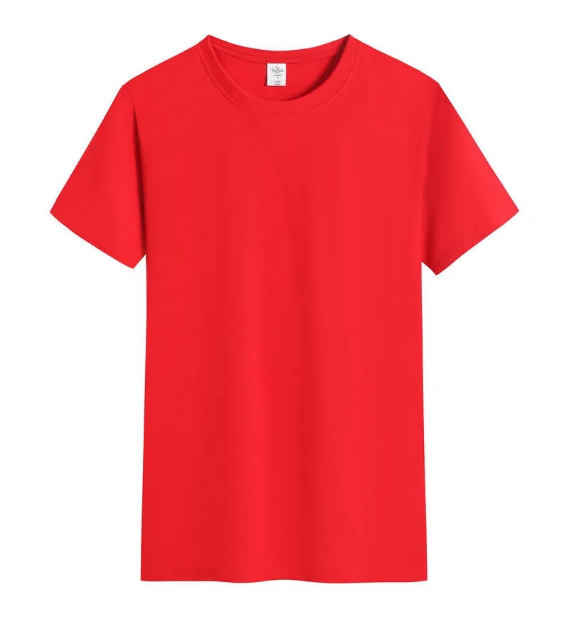 Combed Cotton Crew-Neck Advertising T-Shirt 5