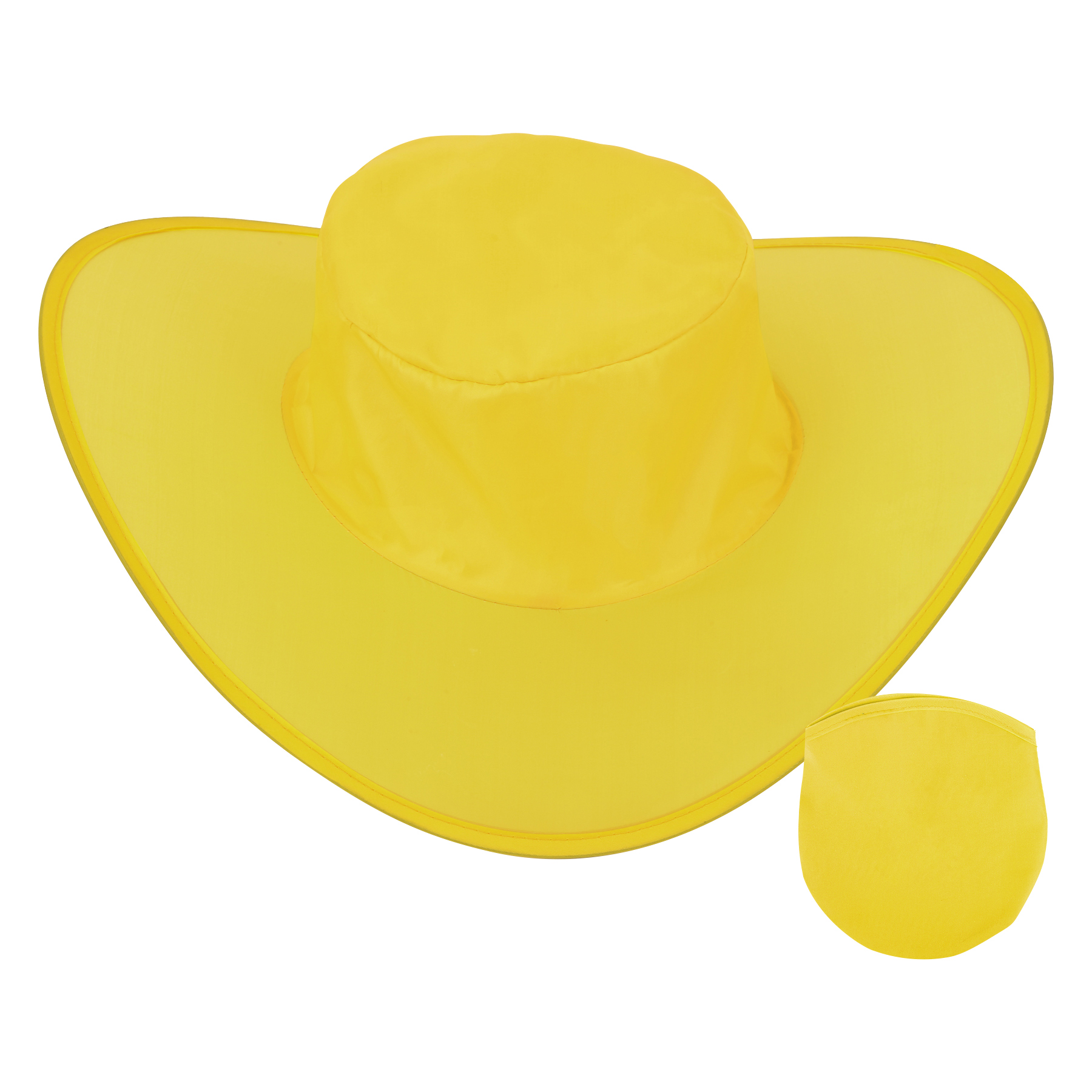 Foldable Polyester Advertising Cowboy Hat W/ Storage Bag 7