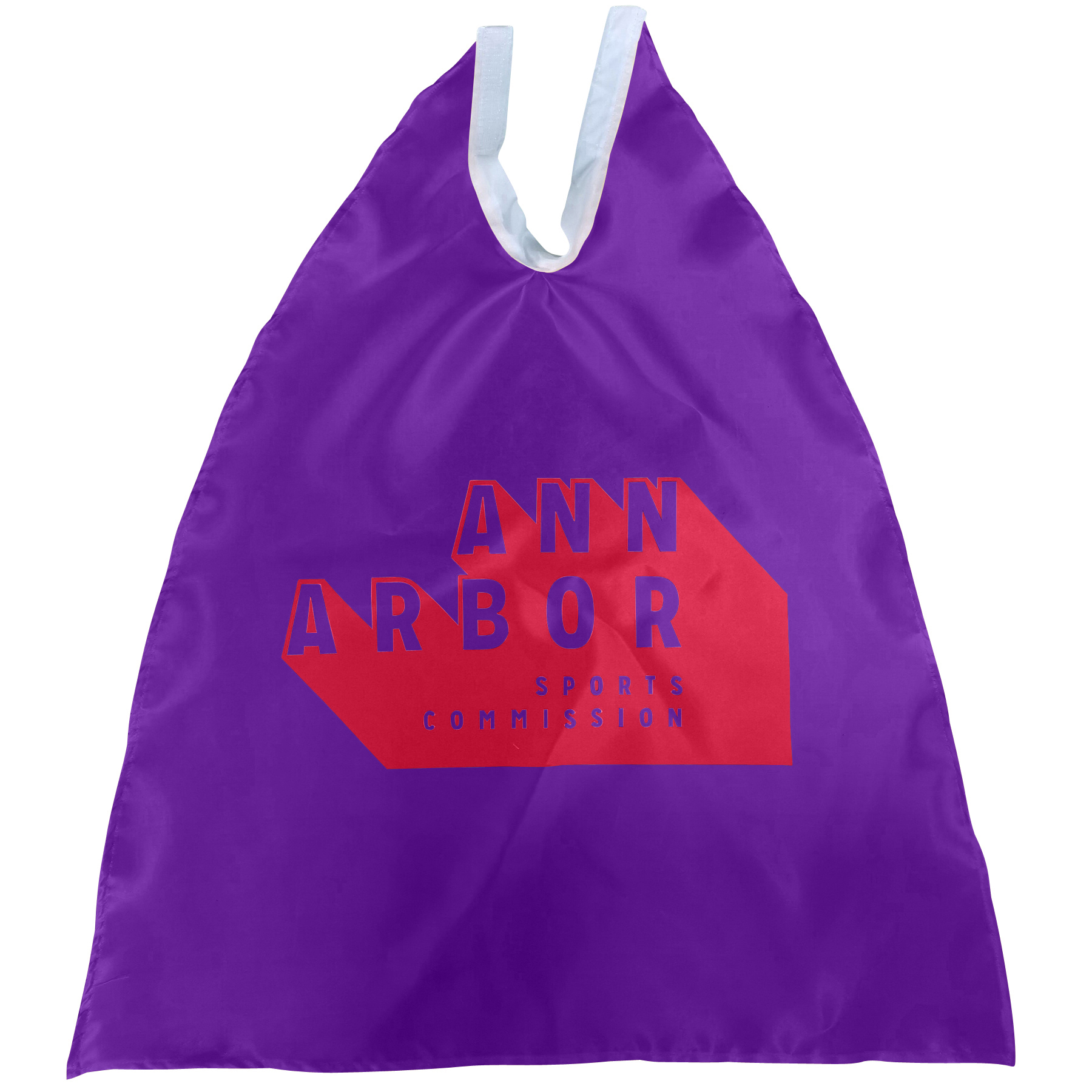 Satin Super Hero Cape Spot Color