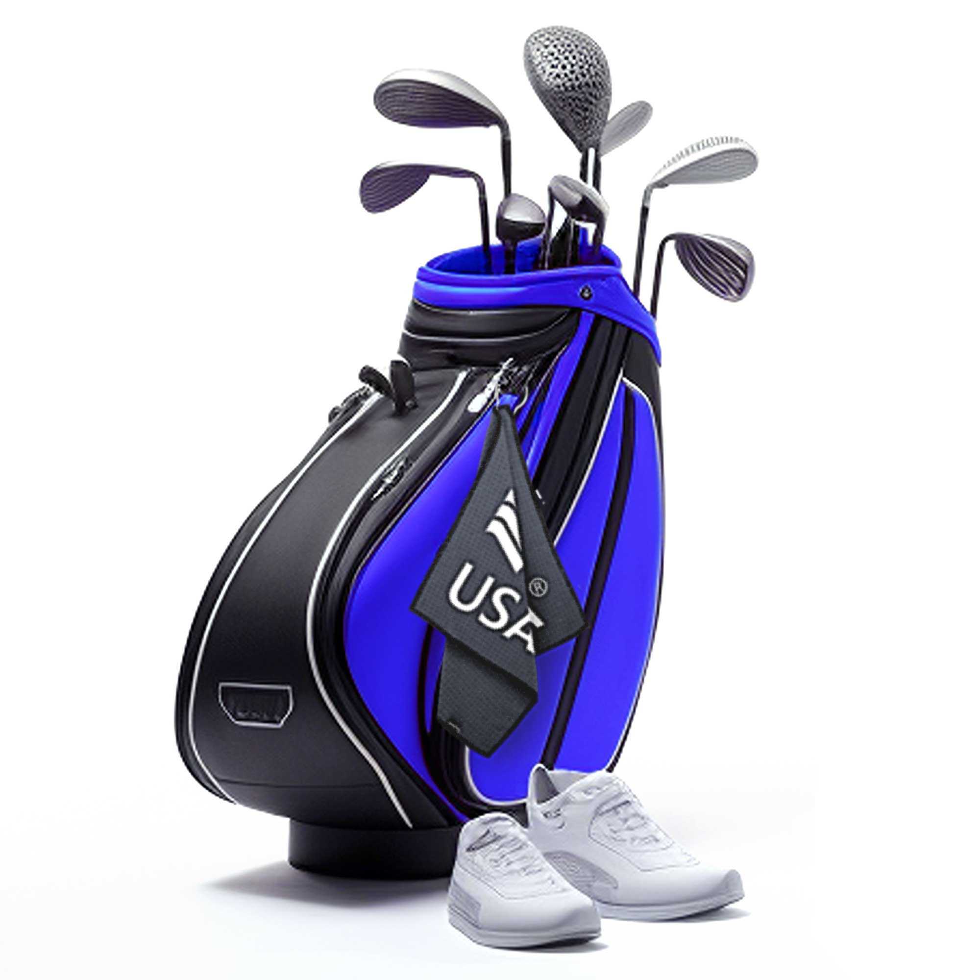 ProWaffle 12x12 rPET Golf Towel 14