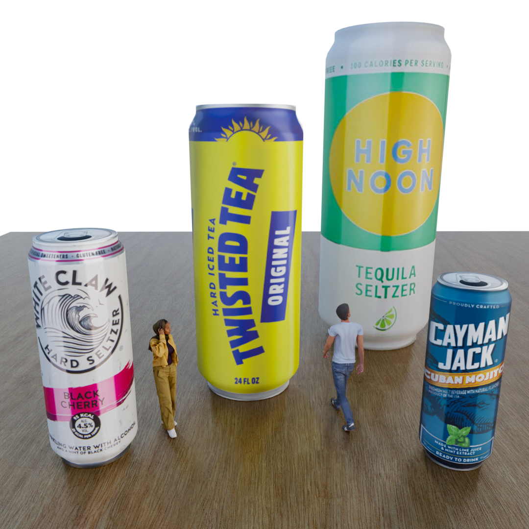 Custom Inflatable Slim Can 6' / 8' / 10' / 15' / 20'