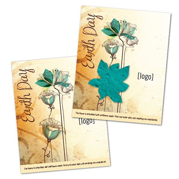 Seed Paper Shape Postcard 6