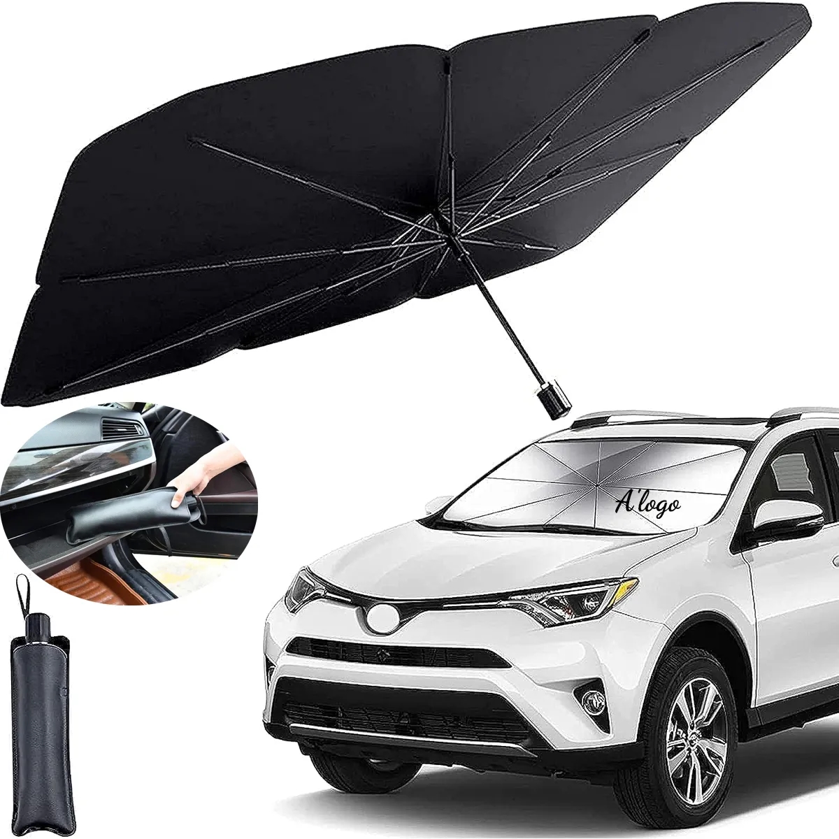 Car Windshield Sun Shade Umbrella 1