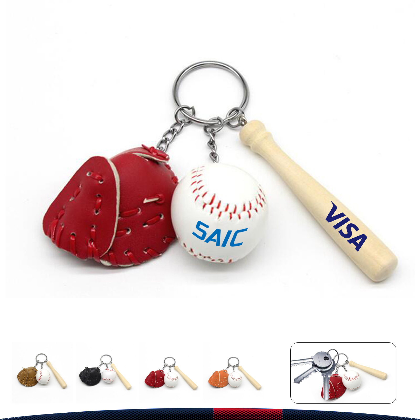 Baseball Key Chain 2