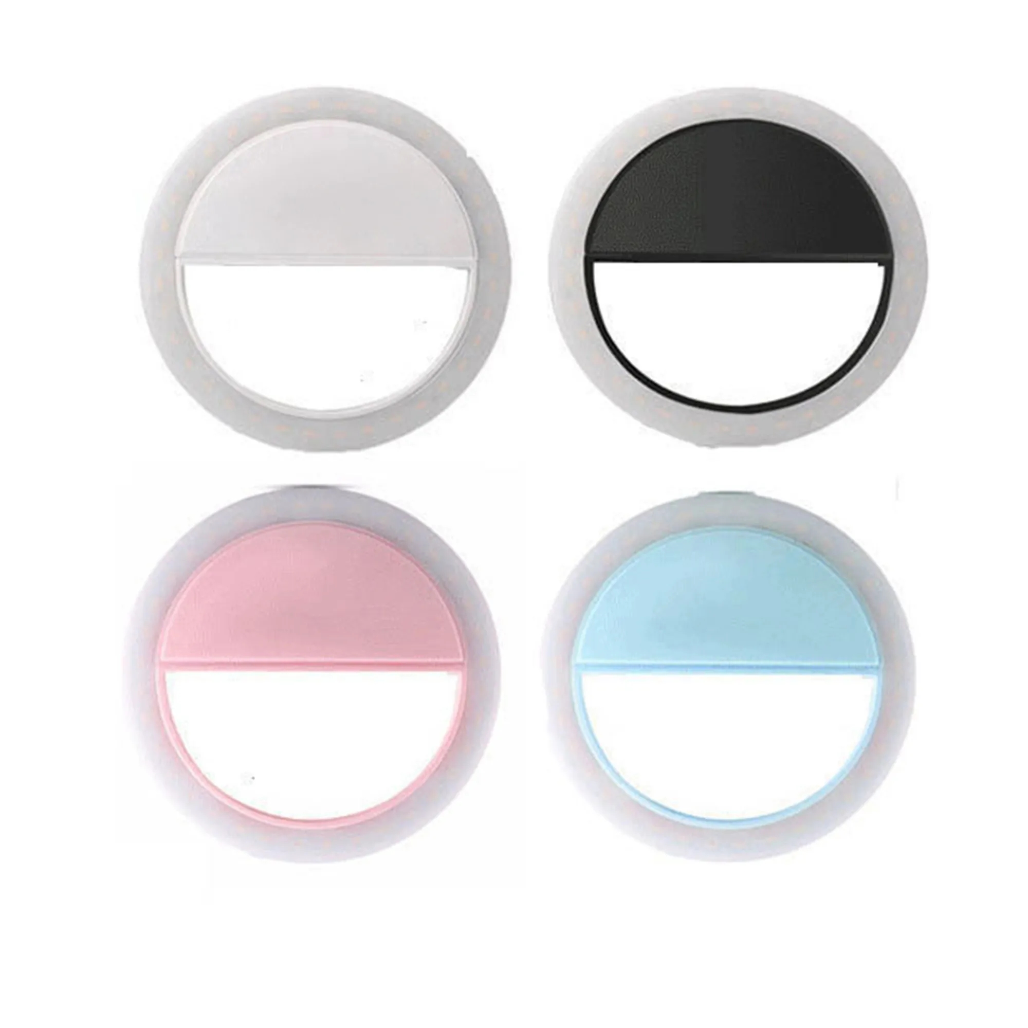 LED Selfie Clip Ring Fill Light With Usb 4