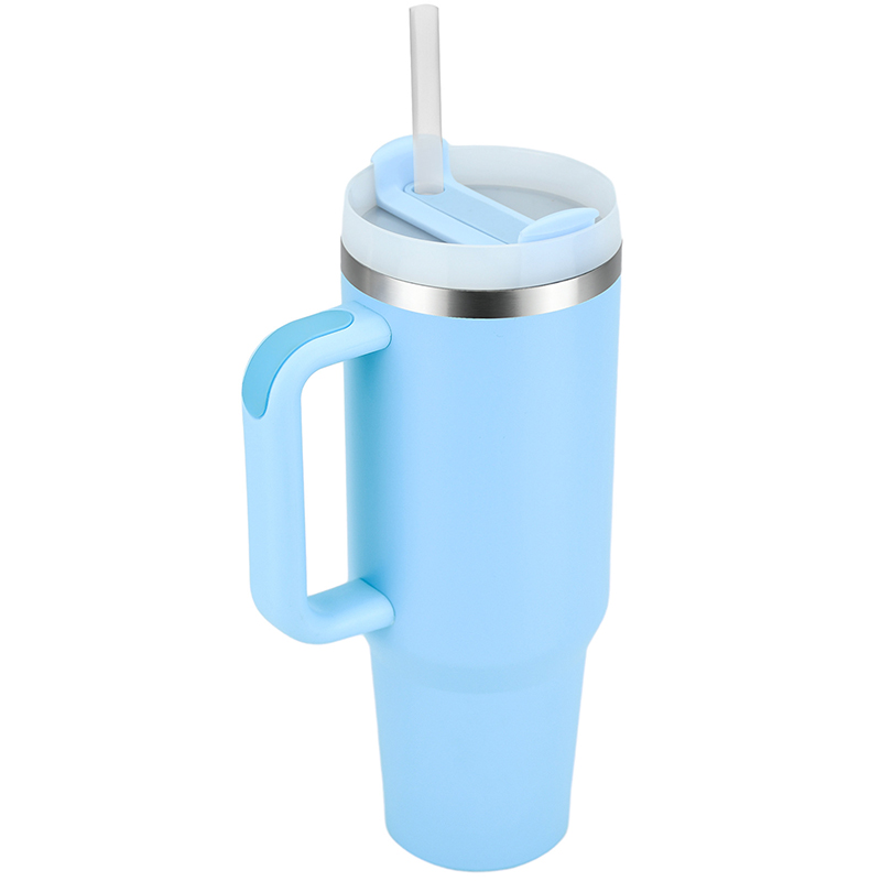 40oz Stainless Steel Insulated Tumbler with Handle 11