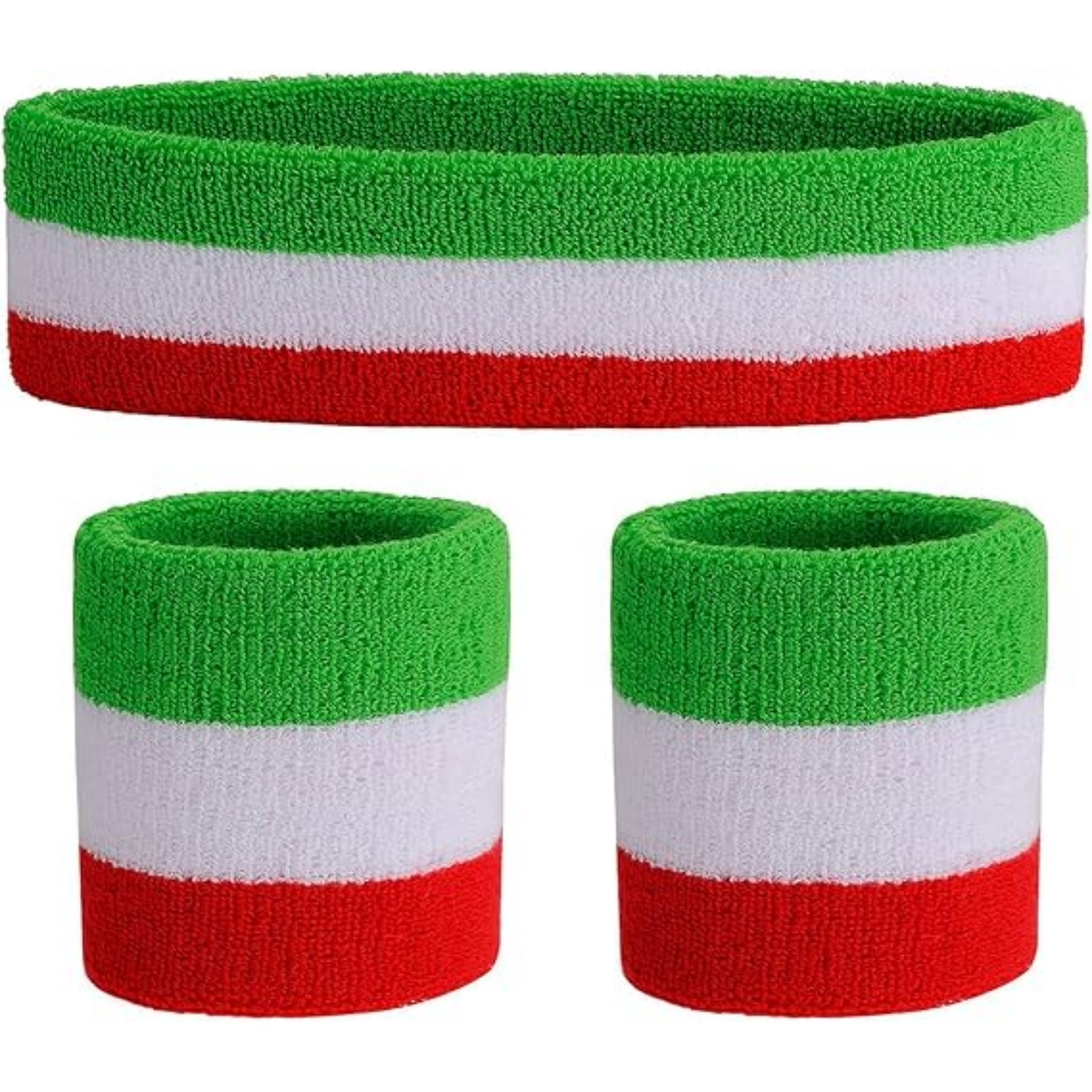 Sweatbands Exercise Eadband Wristband Set 6