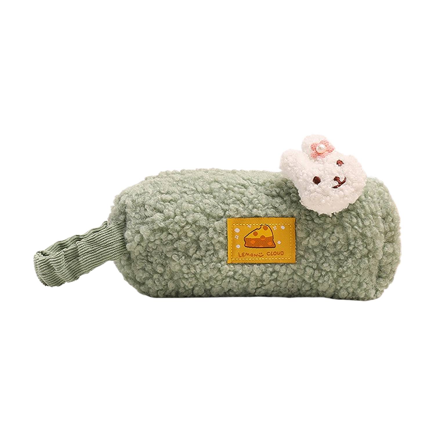 Cute Rabbit Plush Pencil Case 2