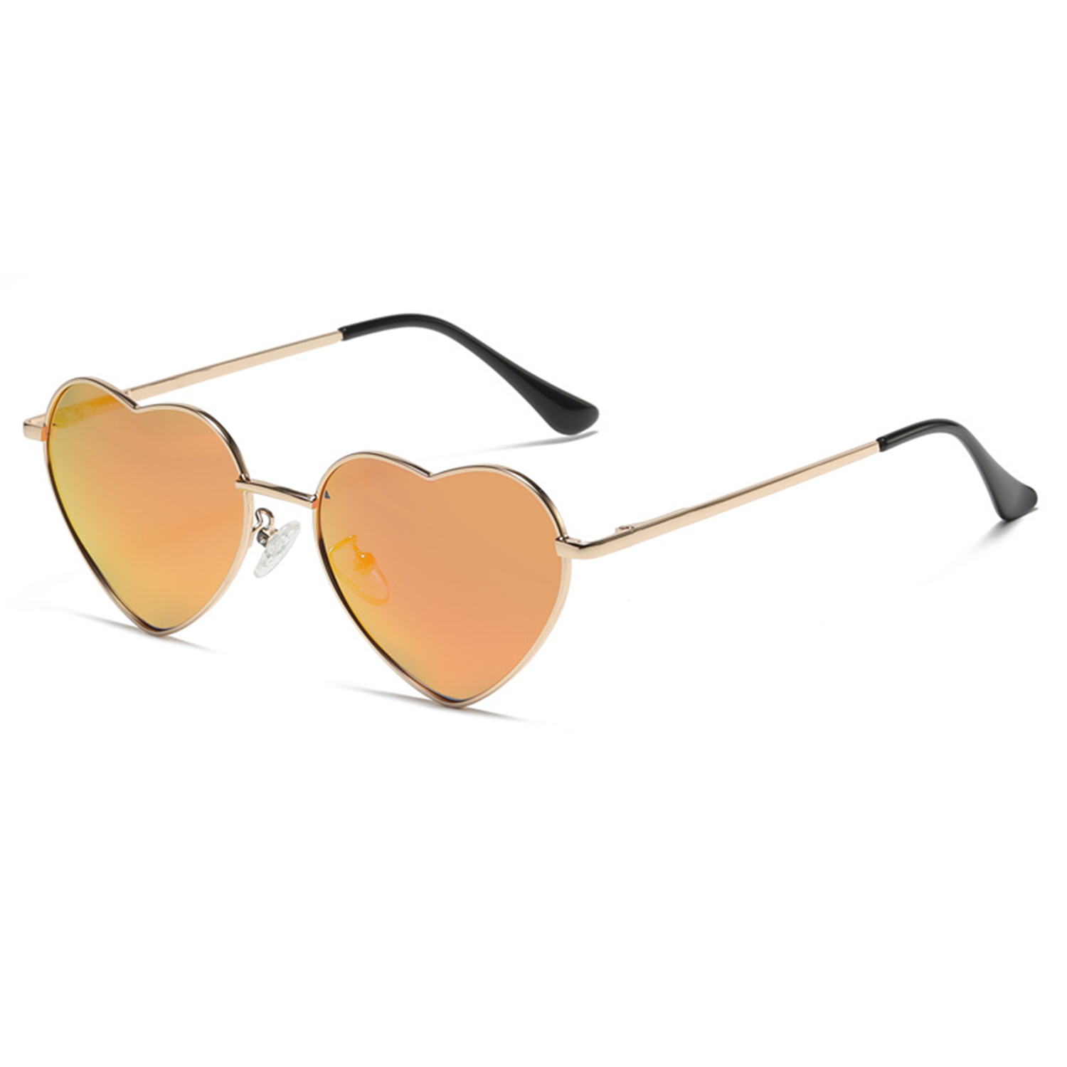 Heart Shape Metal Frame Polarized Sunglasses 13