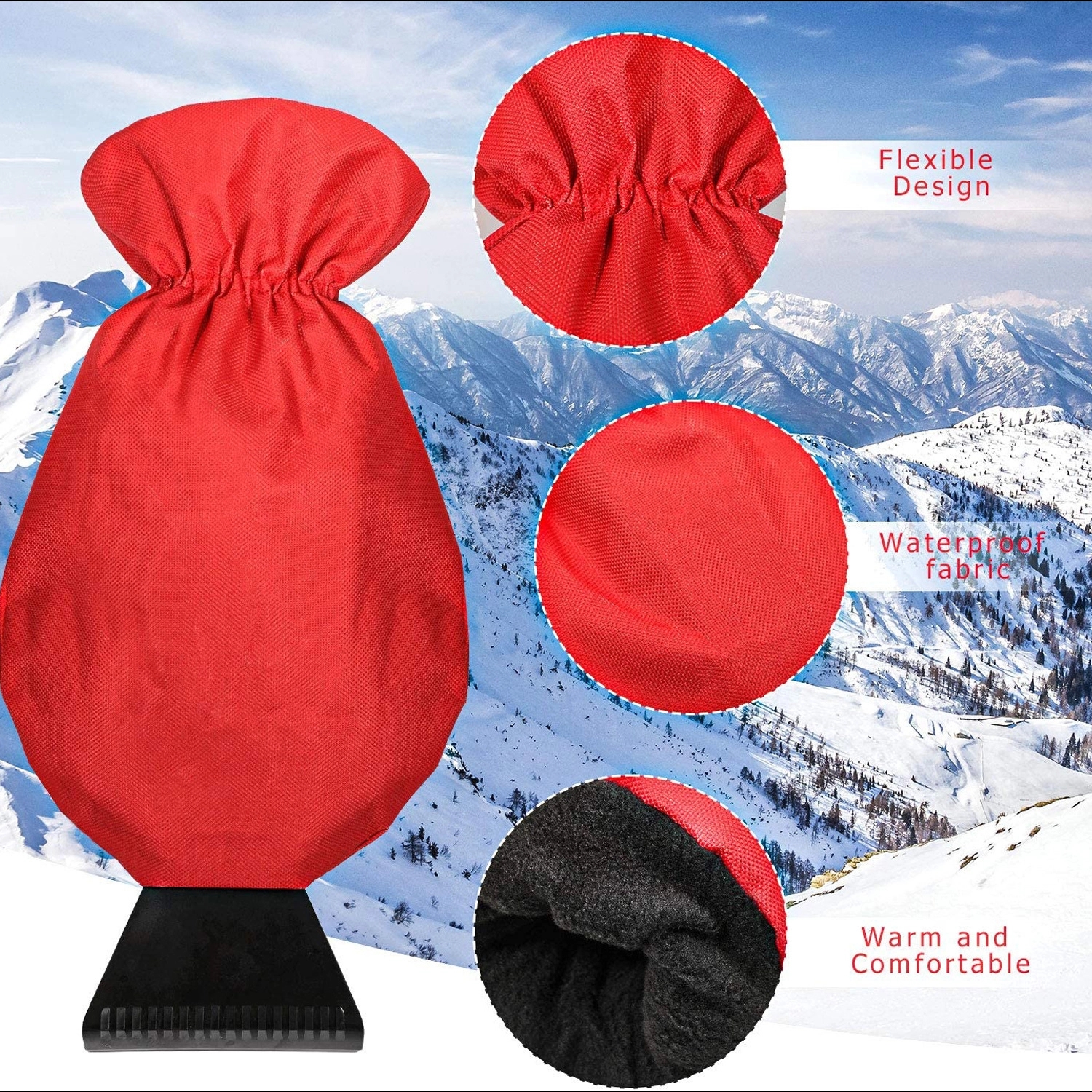 ICE SCRAPERS,MITTS 2