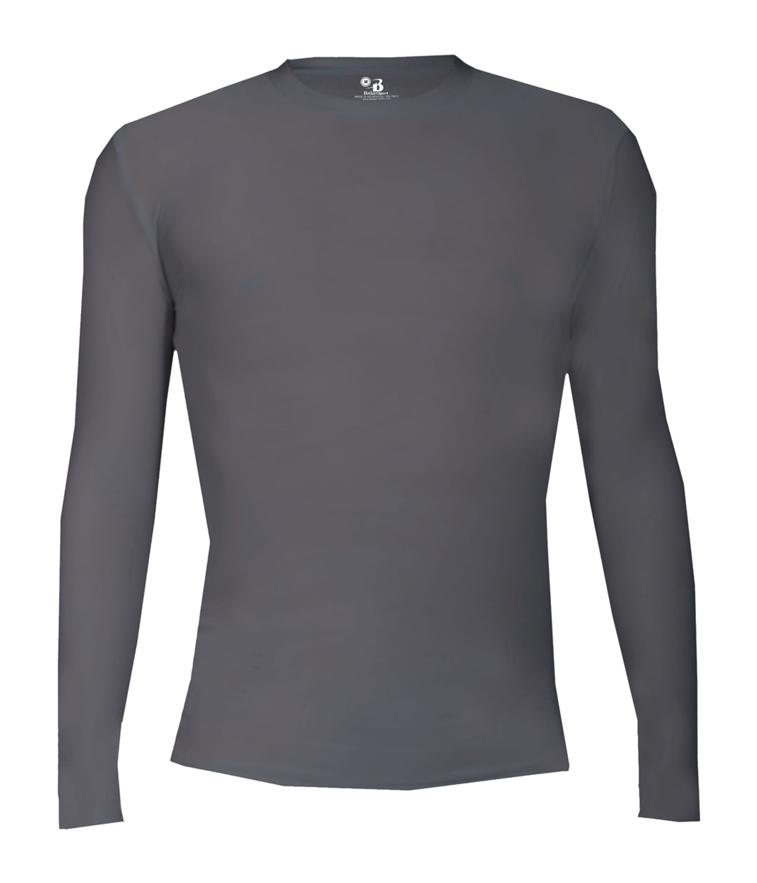 YOUTH PRO COMPRESSION LONG SLEEVE CREW 4
