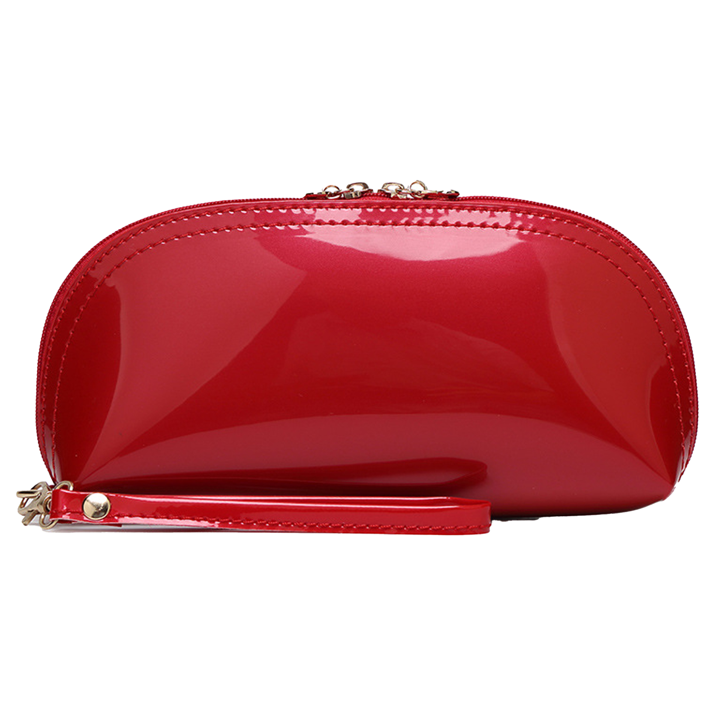 Patent Leather Bright Hand Held Wallet 4