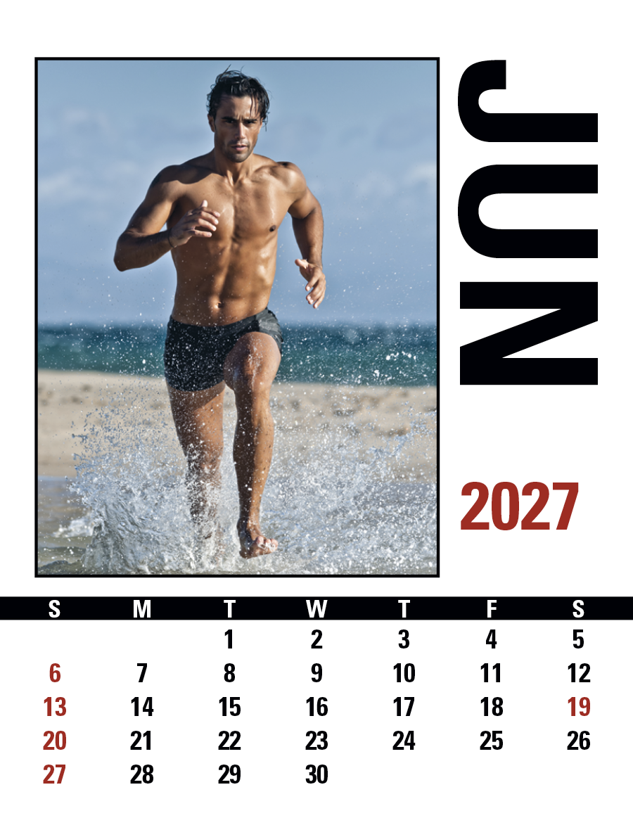 Triumph® Calendars Press-N-Stick Male Call Calendar 45