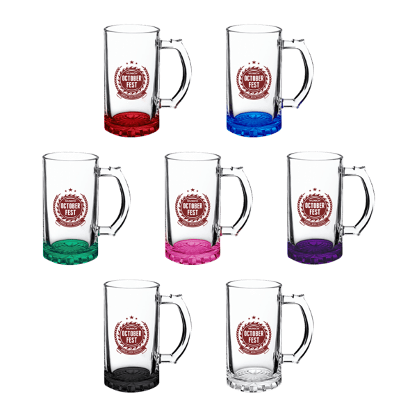 Stout 16 oz Glass Pint Beer Steins 6