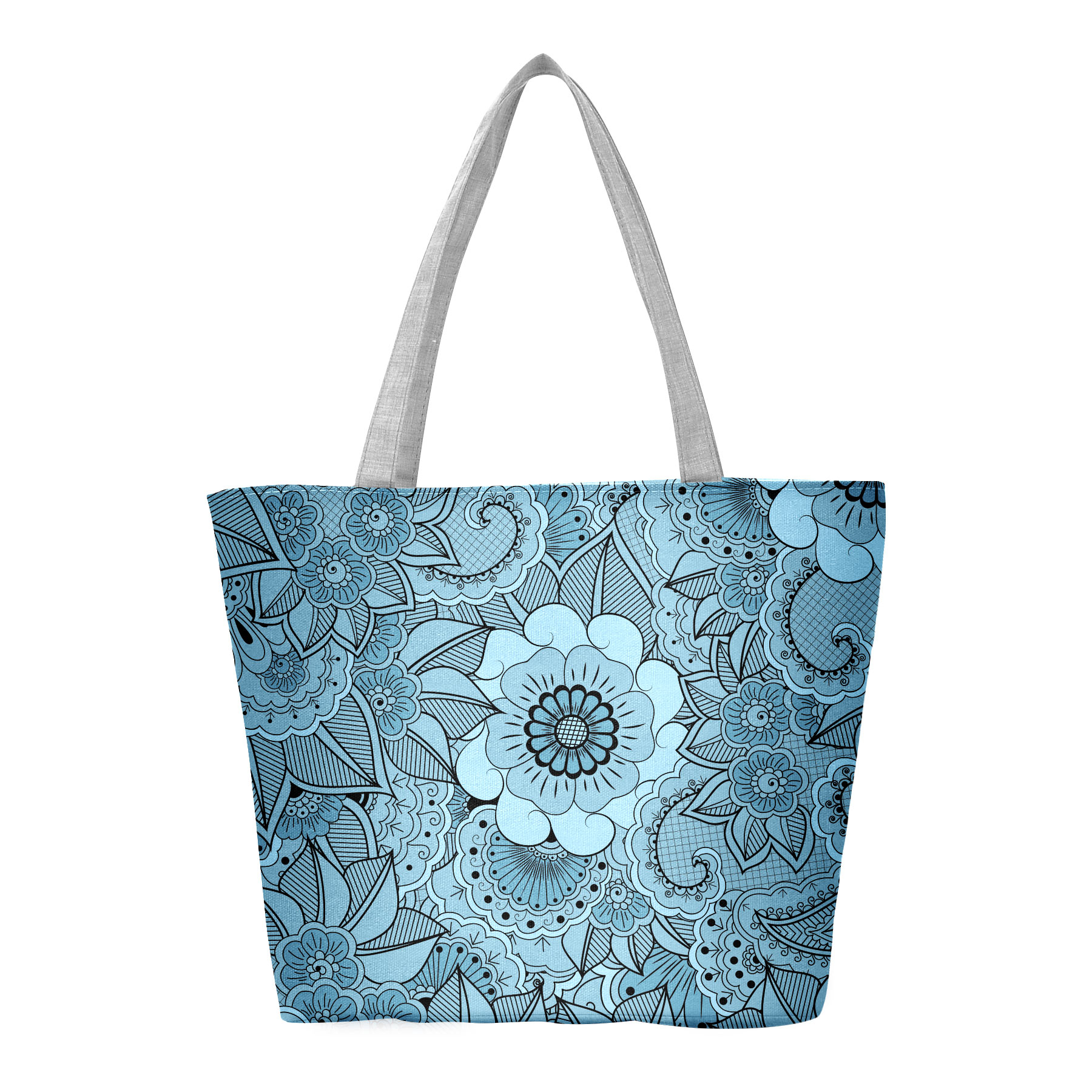 Canvas Tote Bag With Customized Pattern, custom tote bag with logo imprint 27