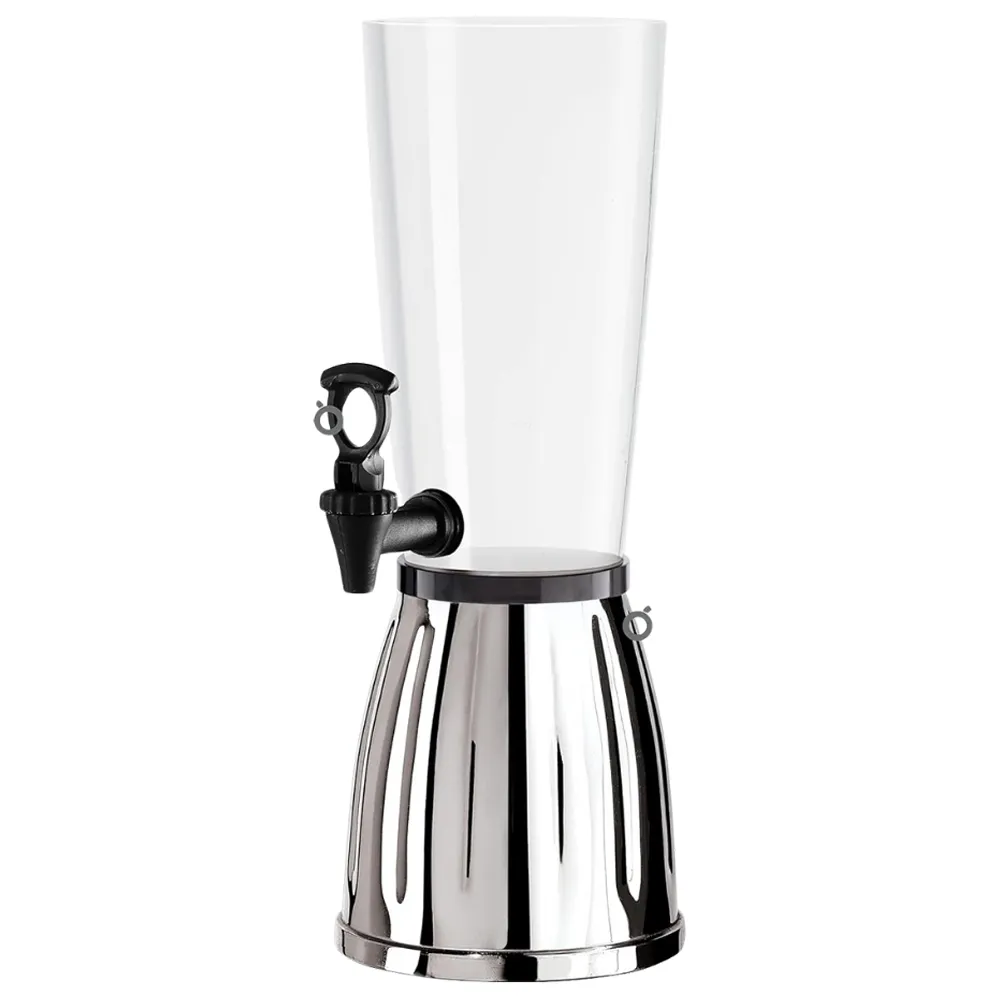 2.8L Beverage Dispenser with Spigot & Ice Tube 4