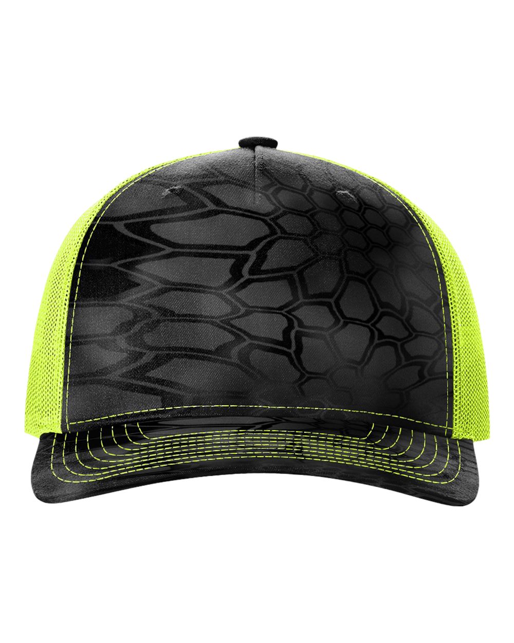 Printed Five-Panel Trucker Cap - 112PFP 136