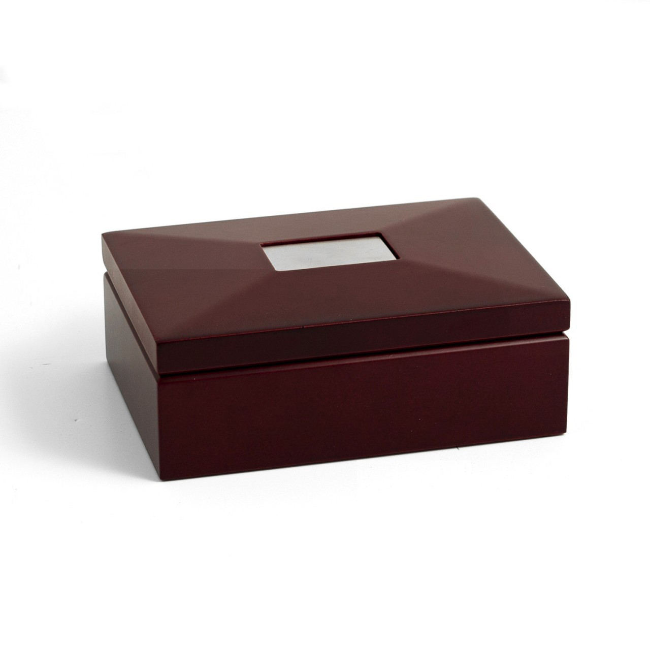 Deluxe Mahagany Jewelry Box w/Divider 4
