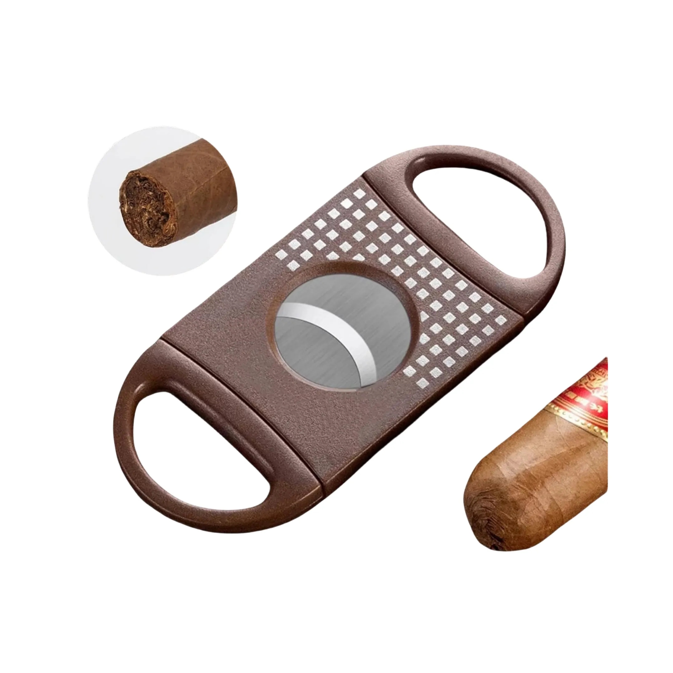 Stainless Steel Precision Cigar Guillotine Cutter 8