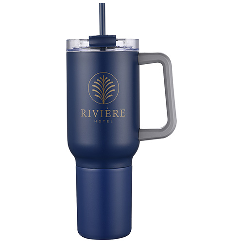 Novo Combo 20 oz Vacuum Insulated Stainless Steel Mug and Screw-On 12 oz Can Cooler 28
