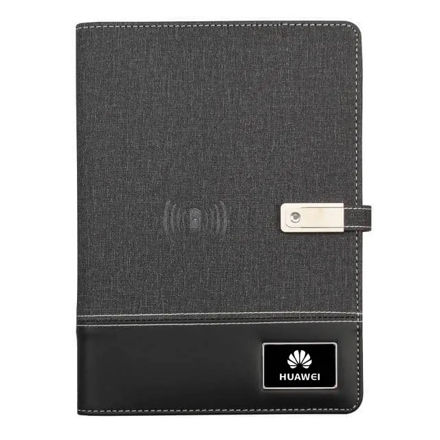 Diary Notebook w/ 8000mAh Wireless Power Bank & 16GB U Disk 7