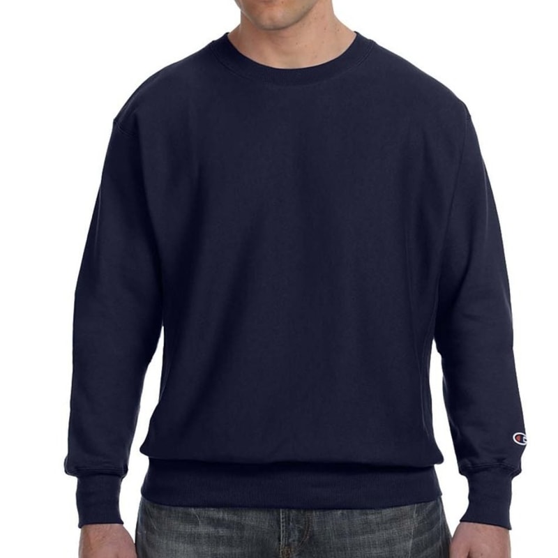 Champion Reverse Weave® 12 Oz. Crew, custom hoodie or sweatshirt with logo imprint 6