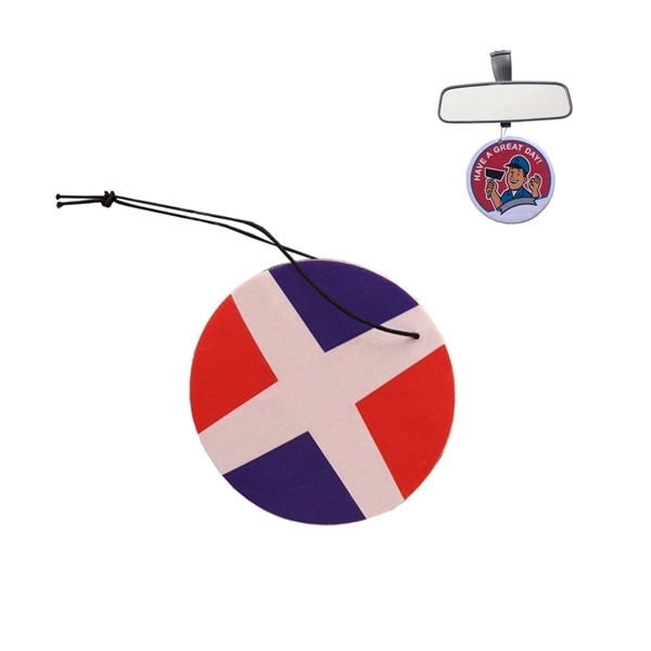 Round Paper Air Freshener 2