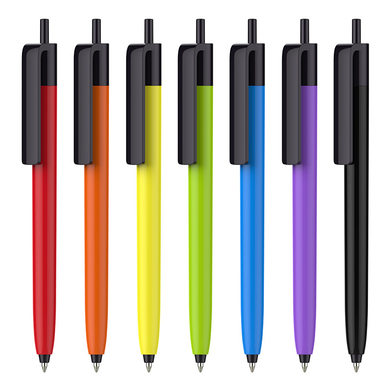 ABS Retractable Ballpoint Click Pens 8