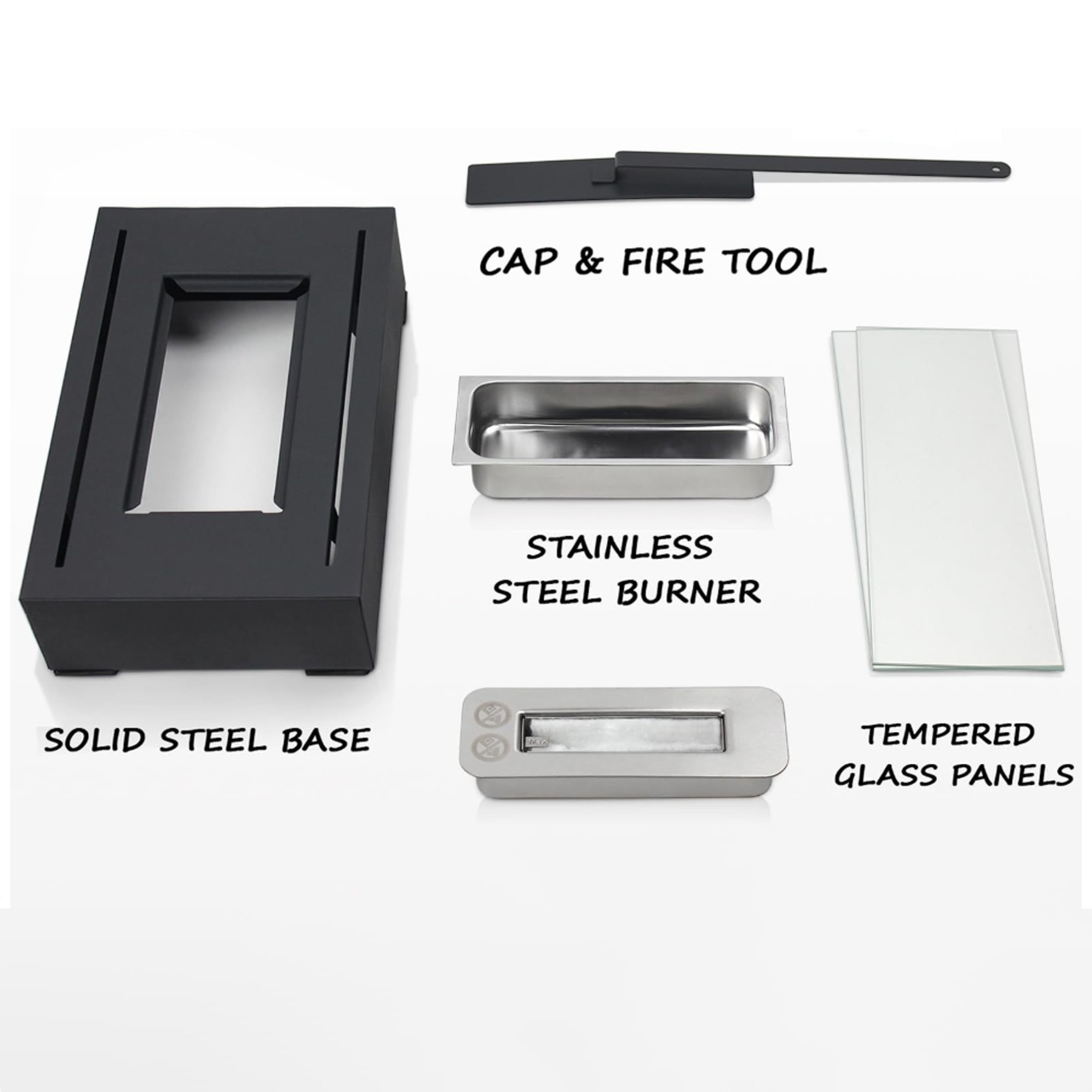 Elegant Flame Alcohol Fireplace & Stove 3