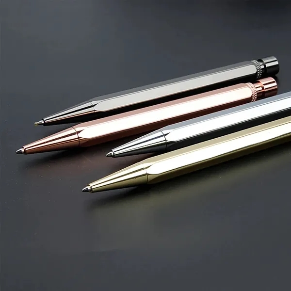 Press Type Metal Signature Ballpoint Pen 3