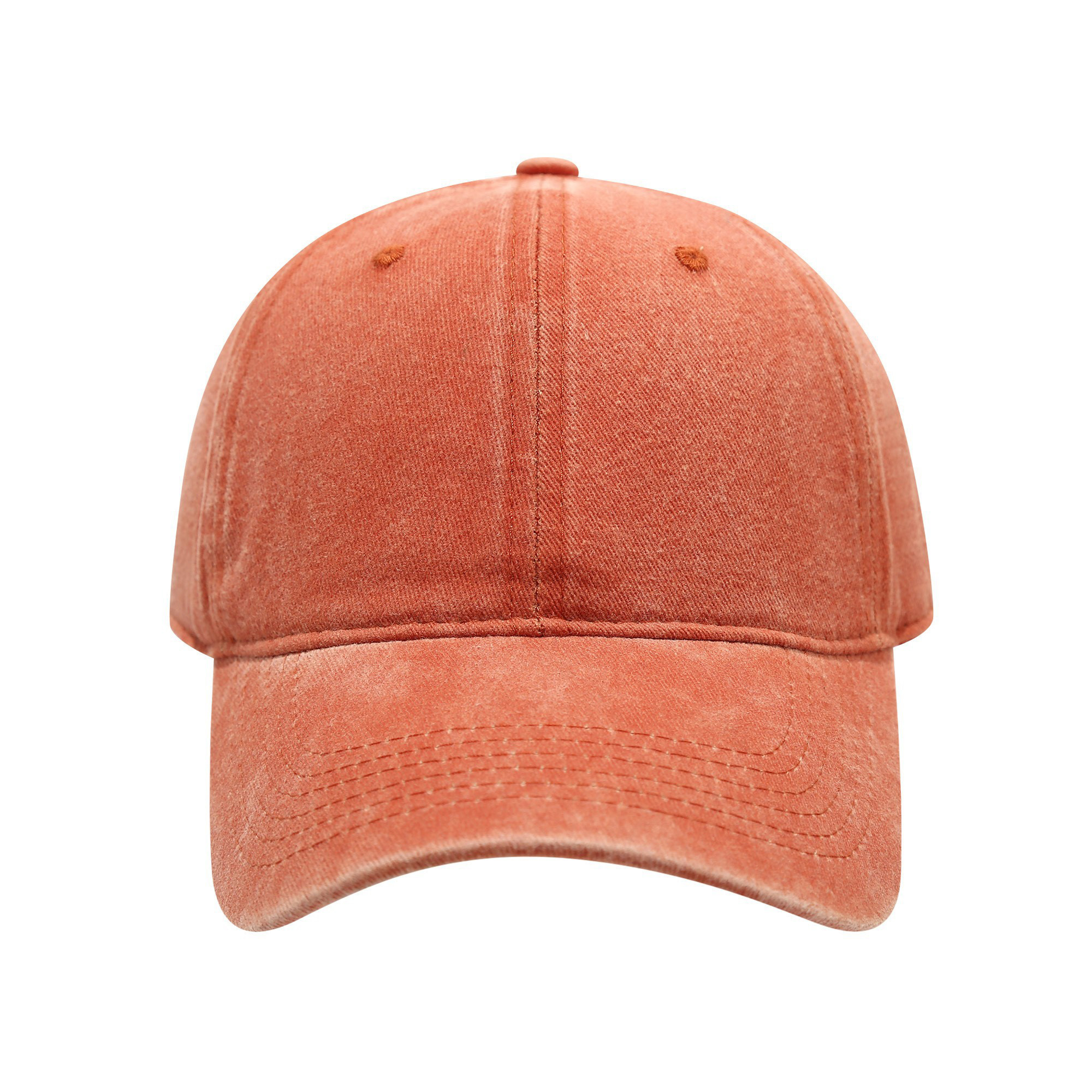 Vintage Washed Custom Logo Baseball Cap 7