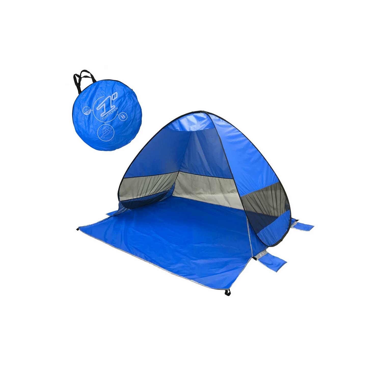 2-Second Pop-Up Beach Tent for Instant Sun Shelter 14