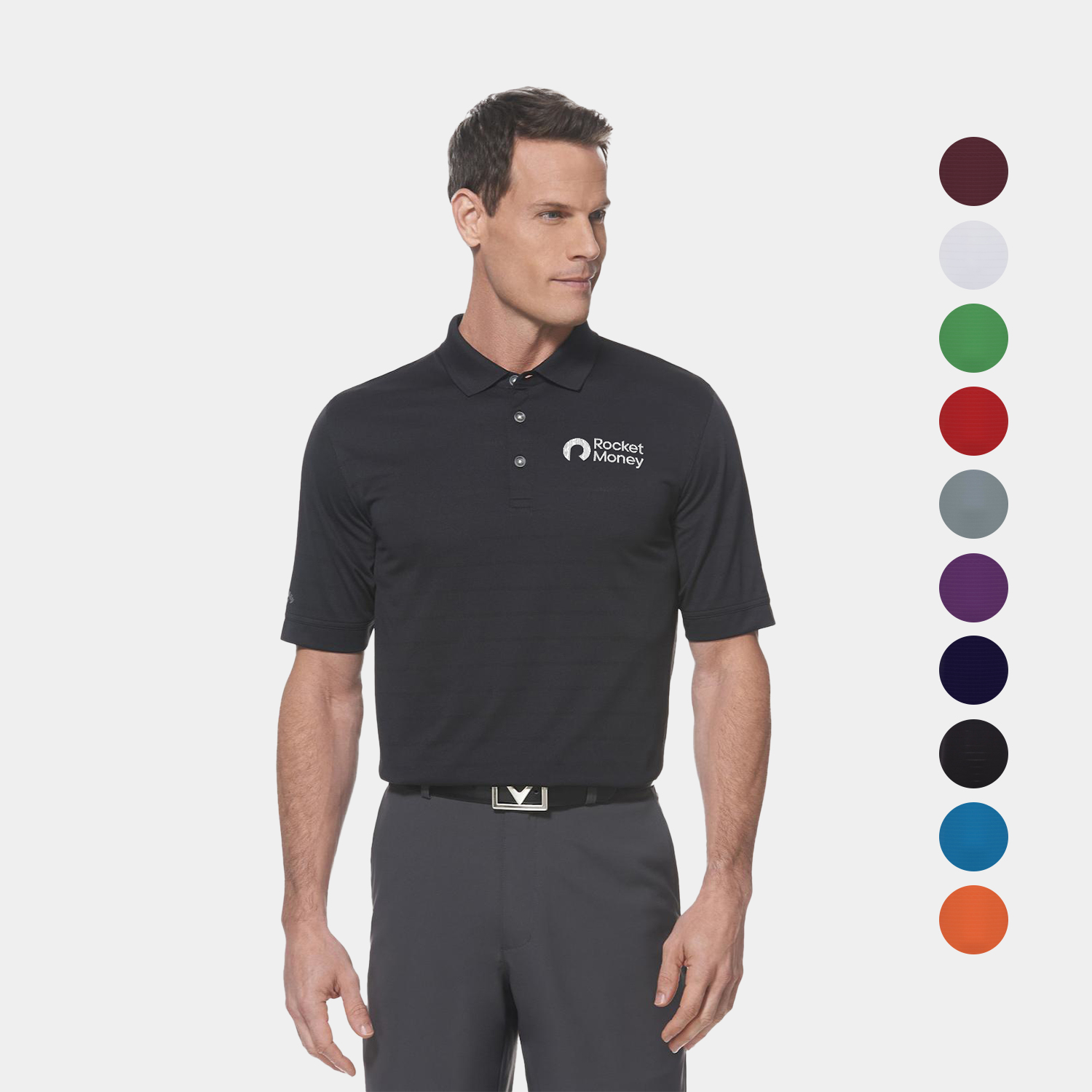 Callaway® Vent Moisture Wicking Men's Polo Shirt with Custom Logo 4
