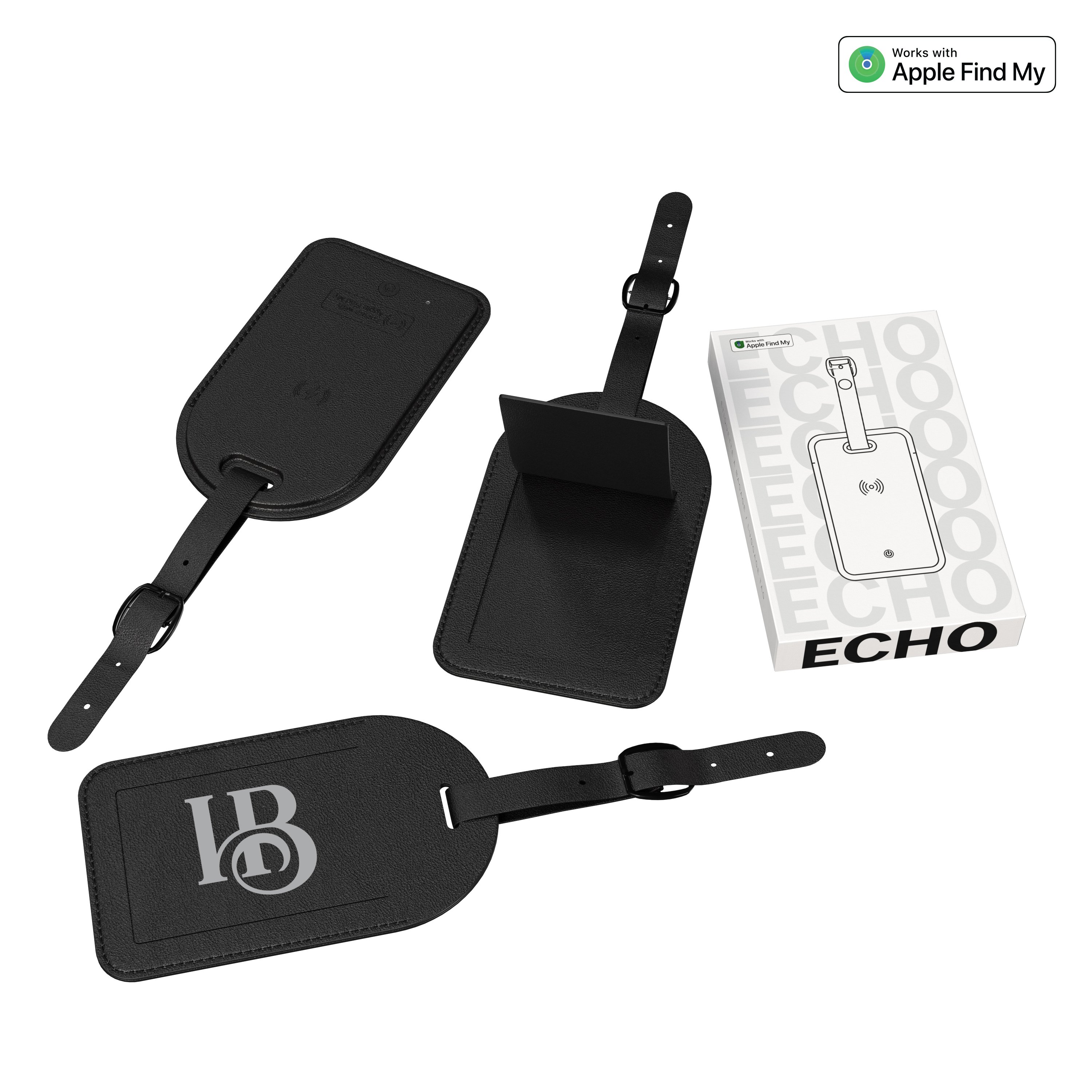 Echo Luggage Tag With Apple Find My 12