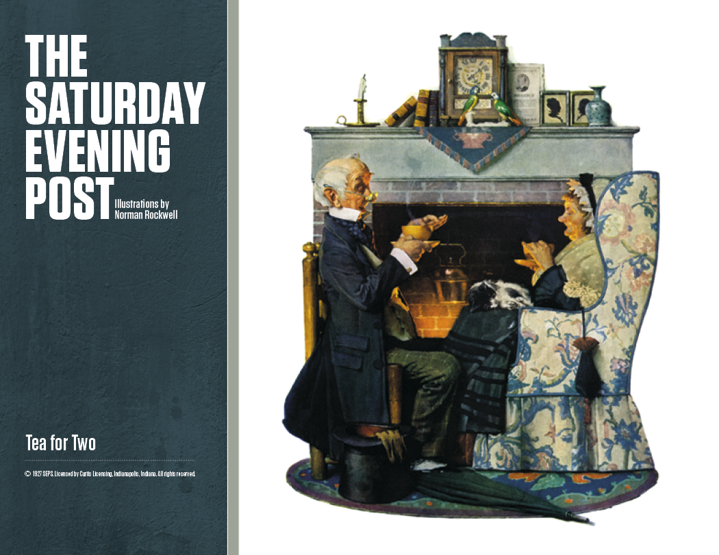 Good Value™ The Saturday Evening Post - Window Calendar 16