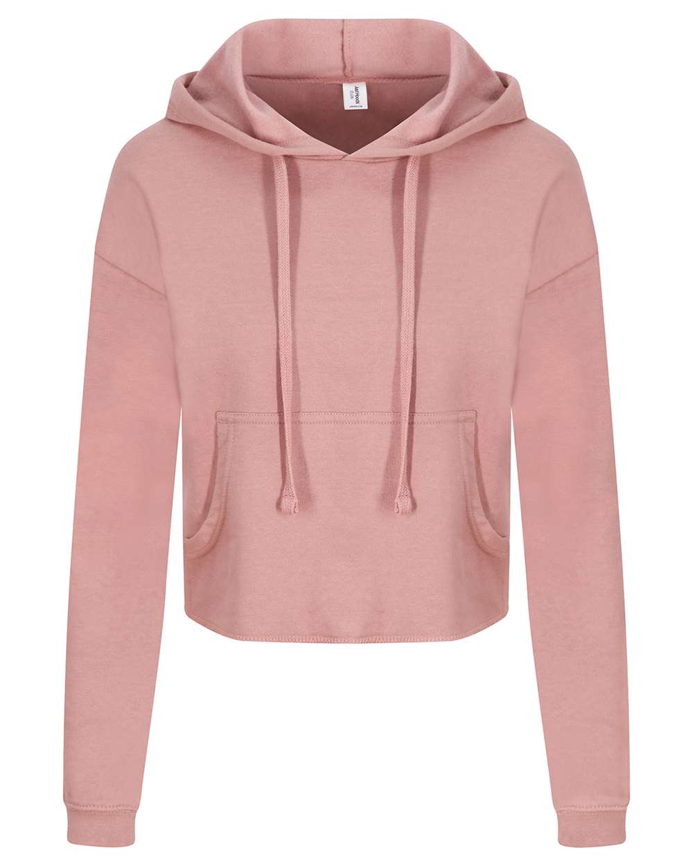 Women's Girlie Cropped Hooded Fleece with Pocket - JHA016 9