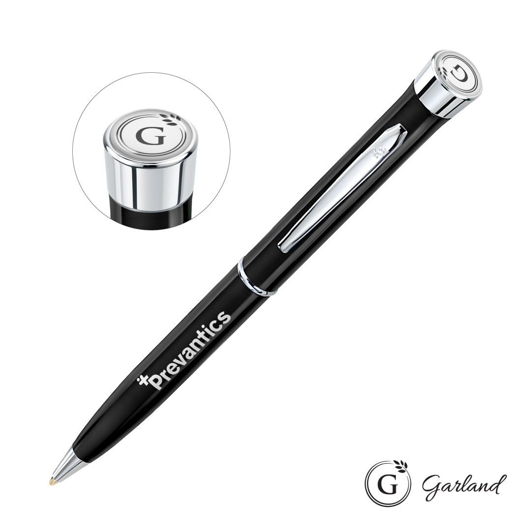 Garland® Color Twist Ballpoint Pen - Chrome Accent 15