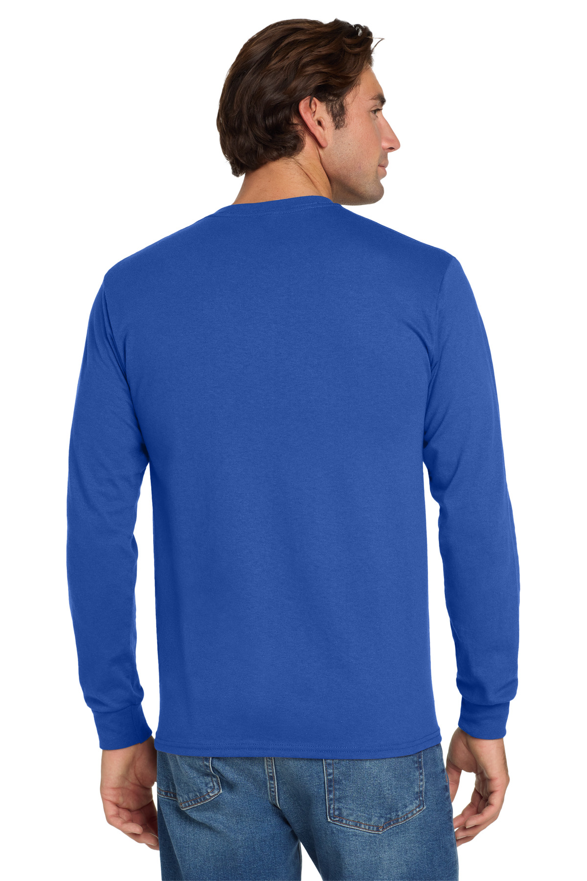 Jerzees - Dri-Power 50/50 Cotton/Poly Long Sleeve T-Shirt. 29LS 240