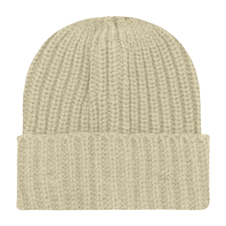 Chunky Ribbed Cuffed Beanie with Custom Logo - 100% Acrylic 6
