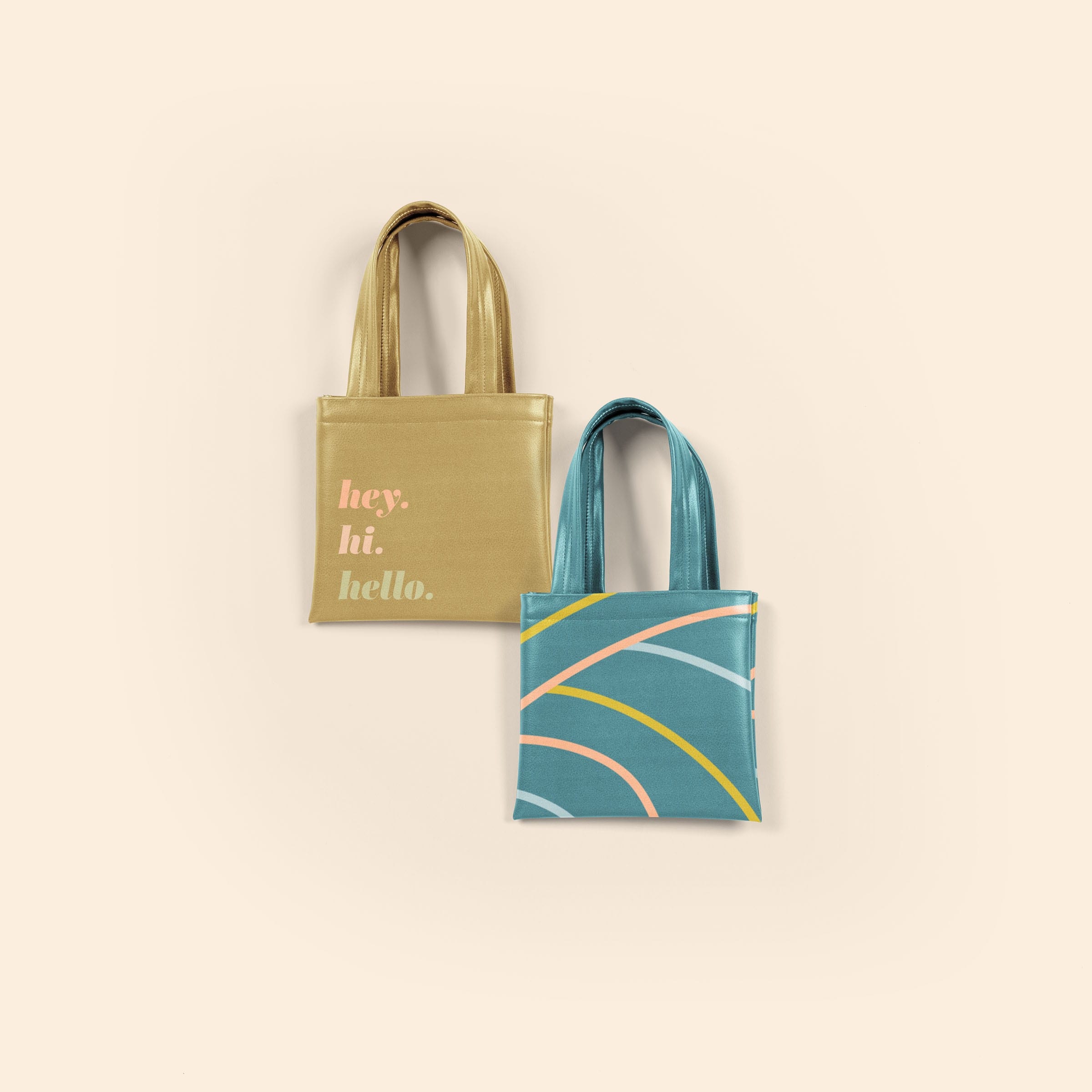 ITTY BITTY TOTE - VEGAN LEATHER