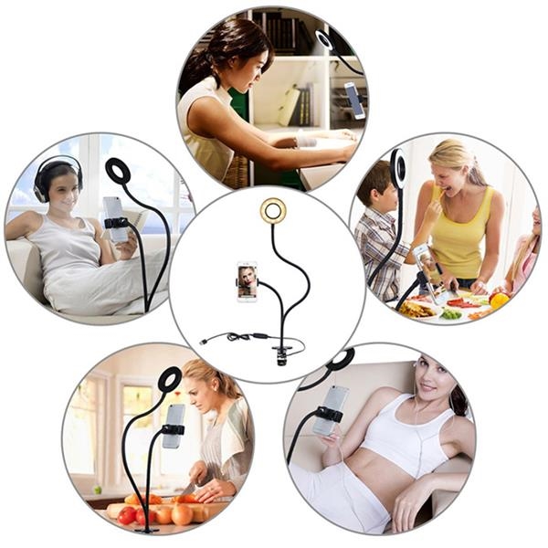 Selfie Ring Light With Phone Holder 5