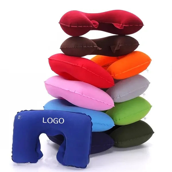 PVC Flocked U-Shaped Neck Pillow 6
