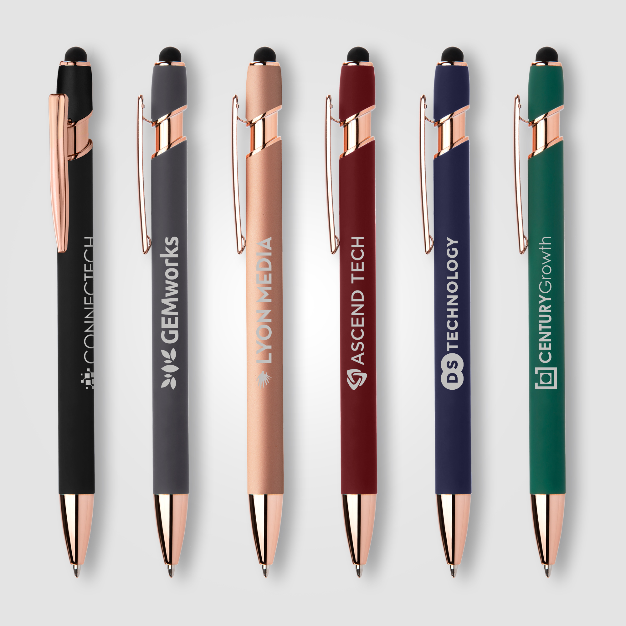 Ellipse Gel Softy Rose Gold w/Stylus 36