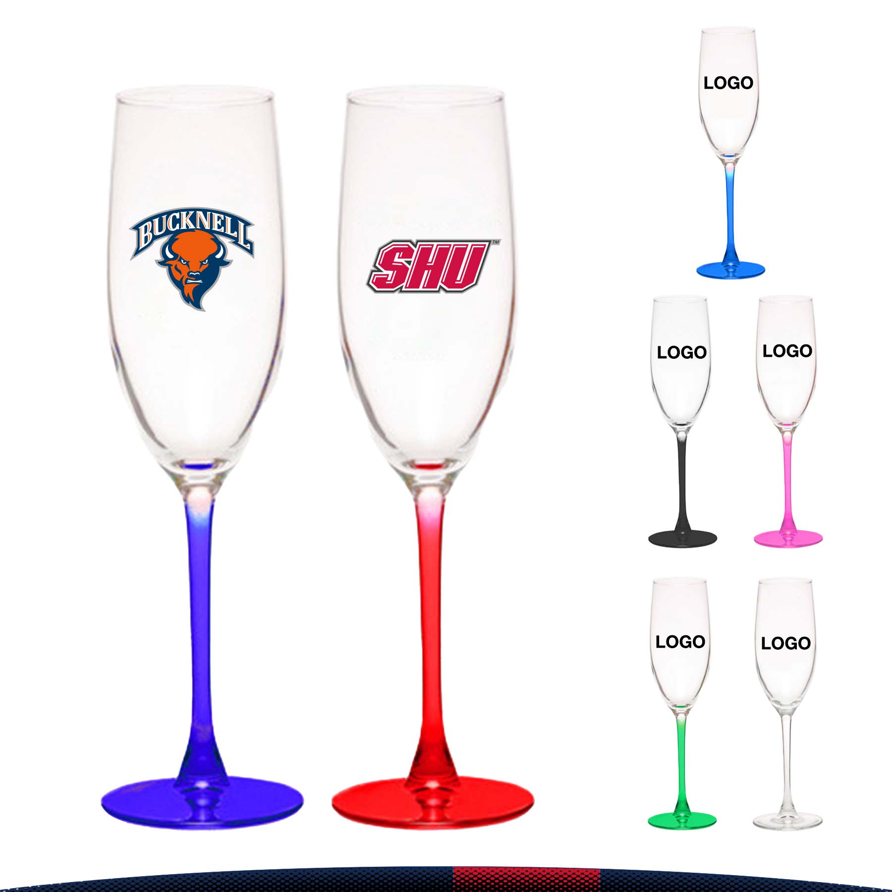 8 Oz. ARC Connoisseur Champagne Flutes 4