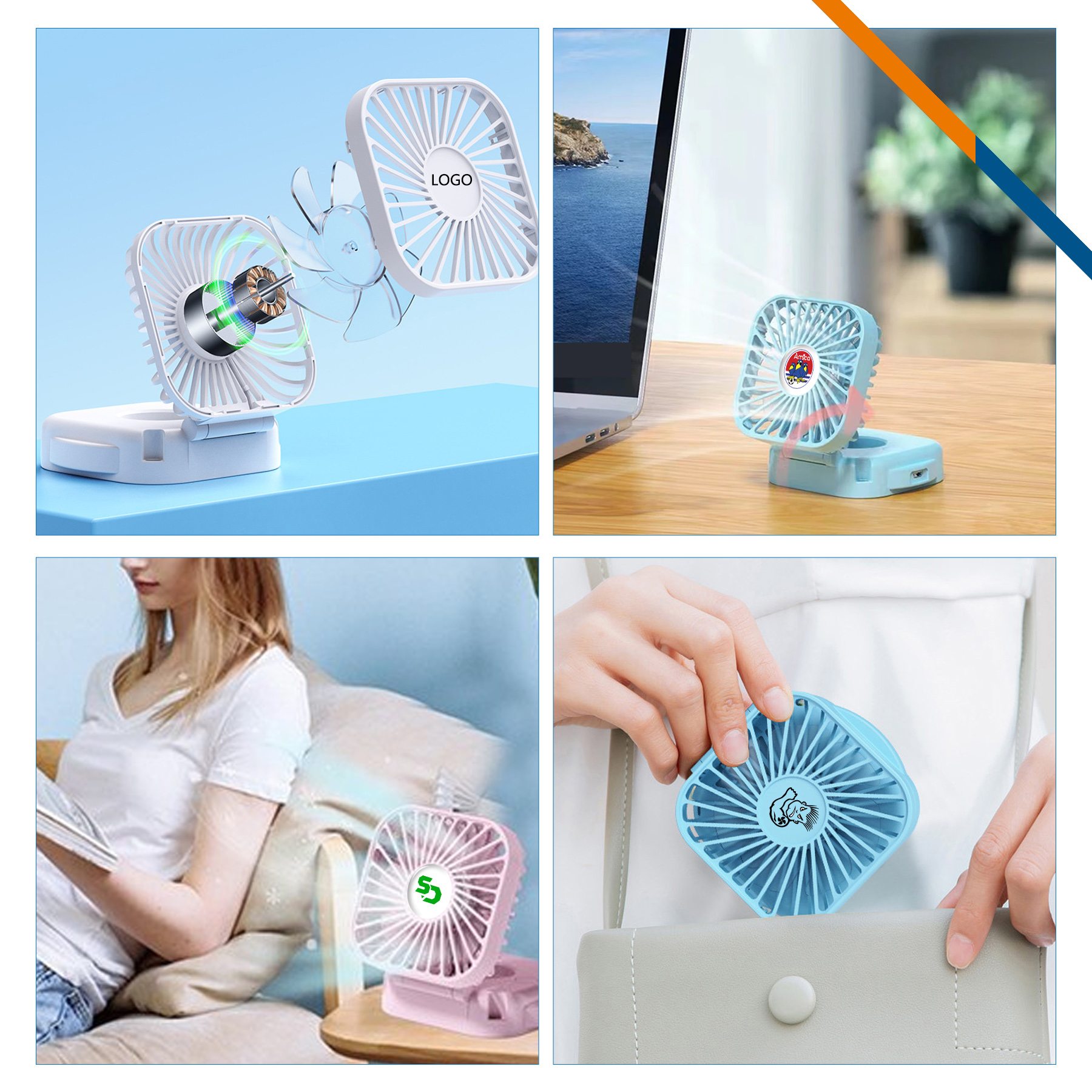 Quieem Foldable Fan 3