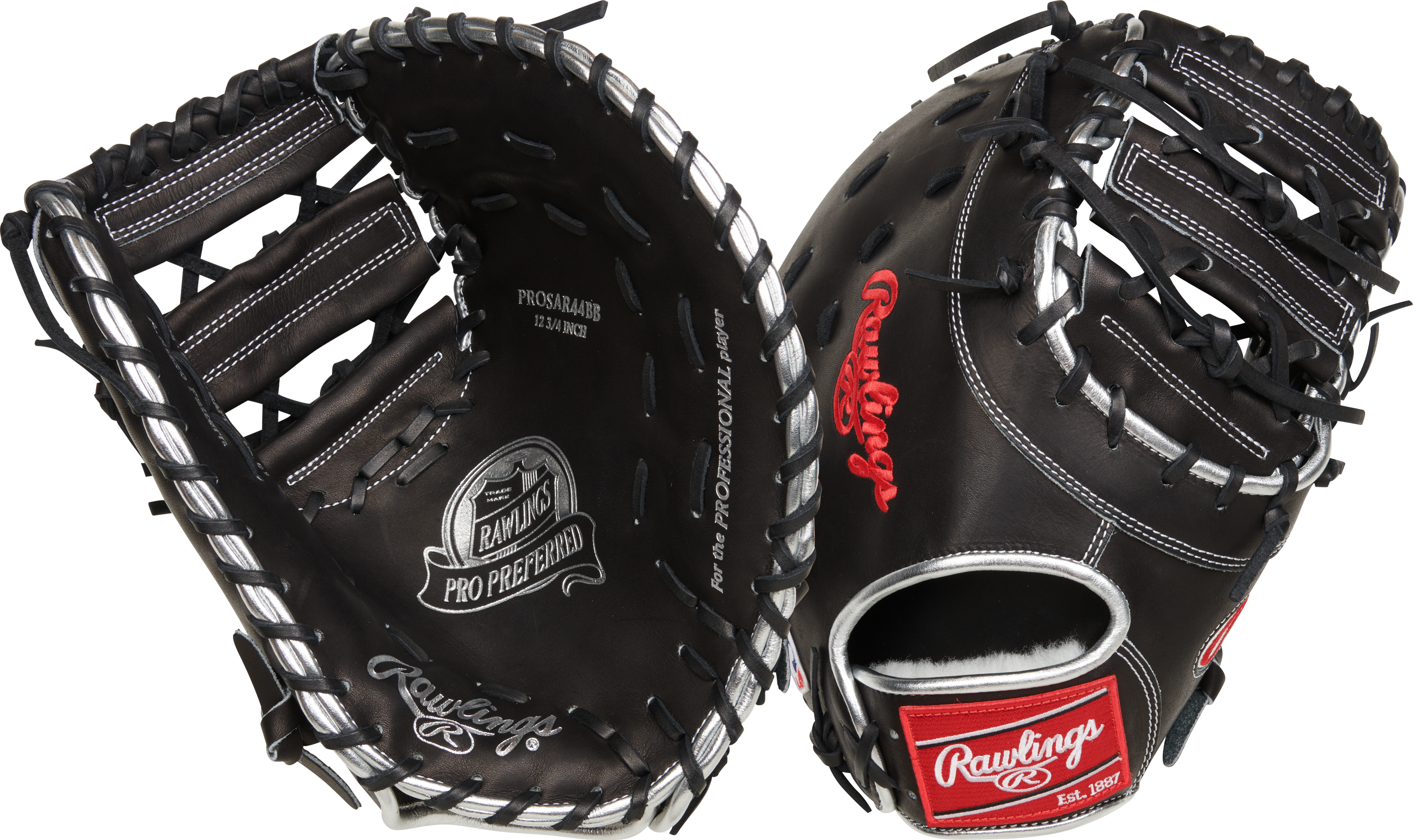 Rawlings Pro Preferred 12.75 in Baseball Glove, First Base 1